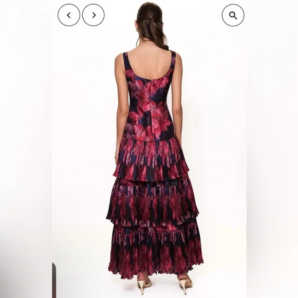 Hutch Luna Floral Tiered Maxi Dress - Picture 3 of 11